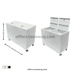 صندوق الرز والسكر (2 خانة)